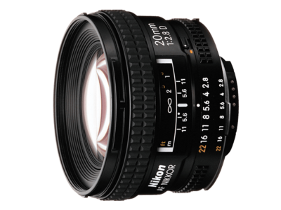 Nikon AF NIKKOR 20MM F/2.8D Lens - AF NIKKOR 20MM F/2.8D