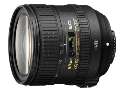 Nikon AF-S NIKKOR 24-85mm f/3.5-4.5G ED VR Lens - AF-S 24-85mm f/3.5-4.5G ED VR