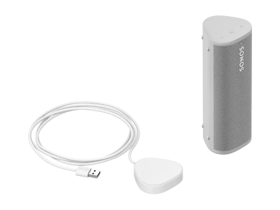 Sonos Roam SL & wireless Charging Set in White - Roam SL Charging Set (W)