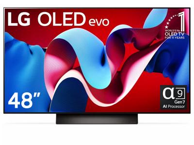 48" LG OLED48C4PUA OLED evo C4 4K Smart TV