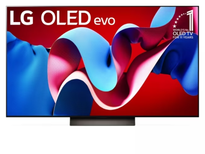 77" LG OLED77C4AUA OLED Evo 4K Smart TV