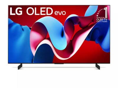 42" LG OLED42C4AUA OLED Evo 4K Smart TV