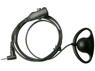 Advanced Wireless Communications A1 Ear Loop Headset with Two-wire PTT 209883 - AWEL-391-A1