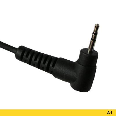 Advanced Wireless Communications A1 Reversible Ear Hook Headset with Two-wire PTT - 221043