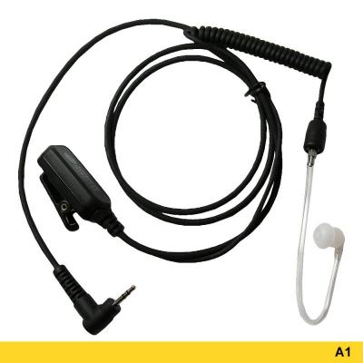 Advanced Wireless Communications A1 Standard Surveillance Headset with Short Acoustic Tube 209395 - AWSVM-391-A1