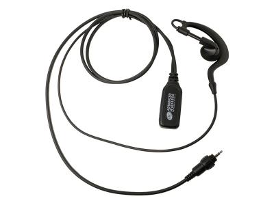 Advanced Wireless Communications M10 Ear Hook Headset with Two-wire PTT - 221343