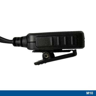 Advanced Wireless Communications M10 Ear Loop Headset with Two-wire PTT  - 221346