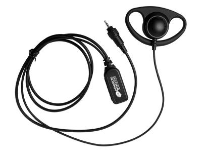 Advanced Wireless Communications M10 Ear Loop Headset with Two-wire PTT  - 221346