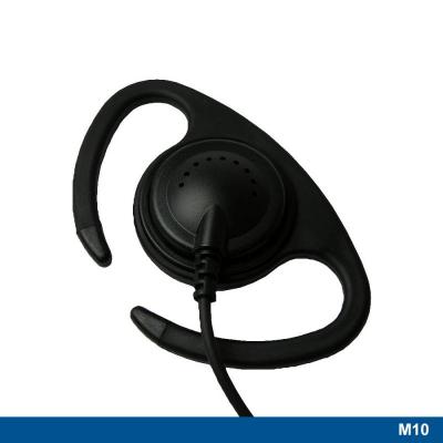 Advanced Wireless Communications M10 Flexible Ear Loop Headset with Two-wire PTT - 221347