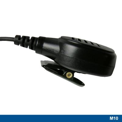 Advanced Wireless Communications M10 Mini Speaker Microphone with Two-wire PTT - 221352