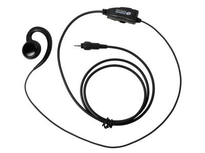 Advanced Wireless Communications M10 Reversible Ear Hook Headset with In-line PTT  - 221345