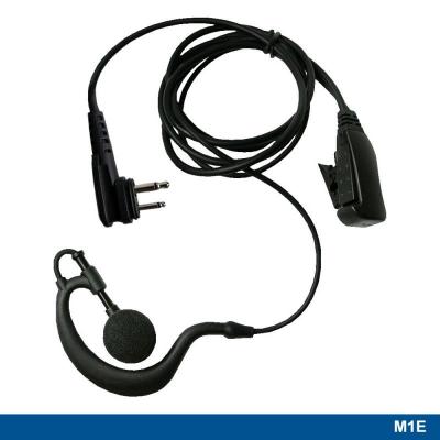 Advanced Wireless Communications M1E Ear Hook Headset with Two-wire PTT - 210858