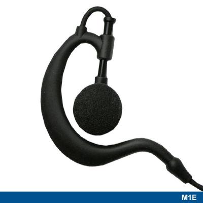 Advanced Wireless Communications M1E Ear Hook Headset with Two-wire PTT - 210858