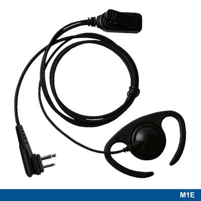 Advanced Wireless Communications M1E Flexible Ear Loop Headset with Two-wire PTT  - 221110