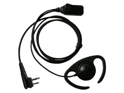 Advanced Wireless Communications M1E Flexible Ear Loop Headset with Two-wire PTT  - 221110