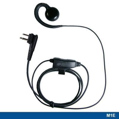 Advanced Wireless Communications M1E Reversible Ear Hook Headset with In-line PTT - 221108