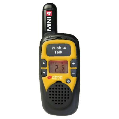 Advanced Wireless Communications Small and Lightweight Two-way Radio 106251 - MINI 4