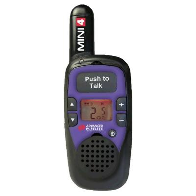Advanced Wireless Communications Small and Lightweight Two-way Radio 106251 - MINI 4