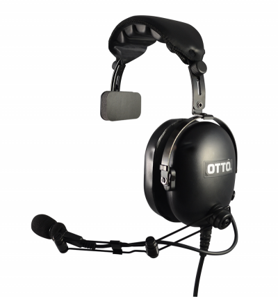 OTTO Connect Heavy Duty Single Ear Cup Headset - V4-10944